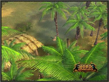 图片: 图7+茅草屋下美女正在纳凉.jpg