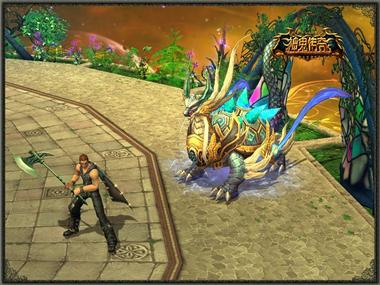 图片: 图4+玄武召唤兽+战胜BOSS的嘉奖.jpg