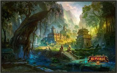 图片: 图2+《神鬼传奇》坐落于丛林深处的古刹.jpg