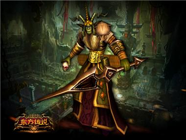 图片: 图4+《神鬼传奇》轩辕陵BOSS吴信.jpg