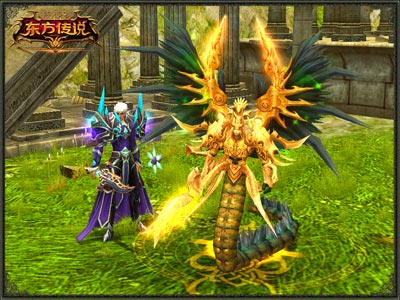 图片: 图3-《神鬼传奇》羽蛇神子嗣召唤兽.jpg