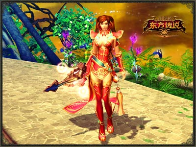 图片: 图1-《神鬼传奇》新版VIP时装-凤舞烟云裳.jpg