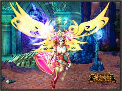 图片: 图3-《神鬼传奇》女版贵族新装“凤舞烟云裳”.jpg