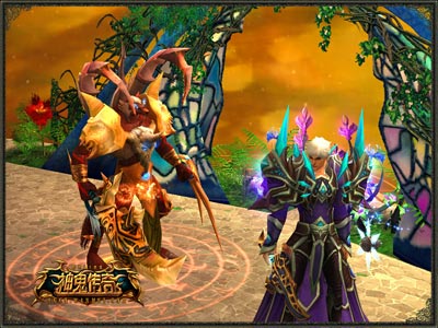 图片: 图1-《神鬼传奇》狼王BOSS召唤兽-霸气十足.jpg