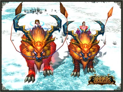 图片: 图1-《神鬼传奇》即将推出的新春年兽坐骑.jpg