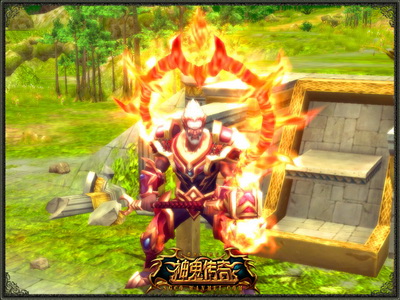 图片: 图1-《神鬼传奇》烈焰修罗新战宠-火力强劲.jpg