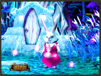 图片: 图4-《神鬼传奇》梦境场景中的爱情幸运兔.jpg