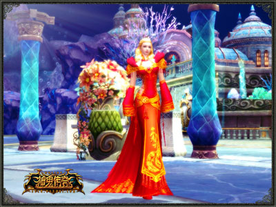 图片: 图1-《神鬼传奇》喜庆十足的中式婚礼服.jpg