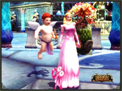 图片: 图2-《神鬼传奇》调皮可爱的丘比特萌宠.jpg