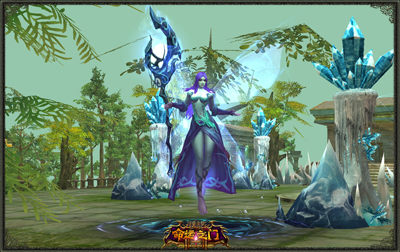 图片: 图3-精灵祭坛寒冰精灵-释放极寒魔法.jpg