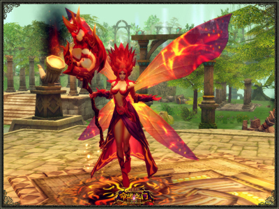 图片: 图4-精灵祭坛新领域BOSS绯尔丽斯·火焰.jpg