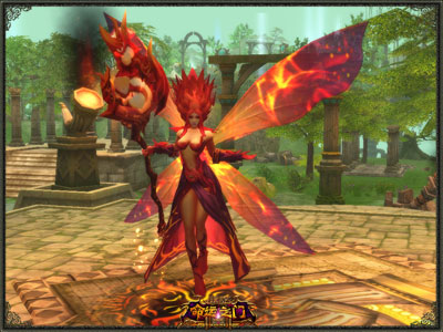 图片: 图4-精灵祭坛大法师BOSS-绯尔丽斯·火焰.jpg