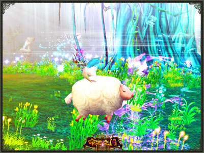 图片: 图3-《神鬼传奇》憨态可掬的瞌睡绵羊.jpg