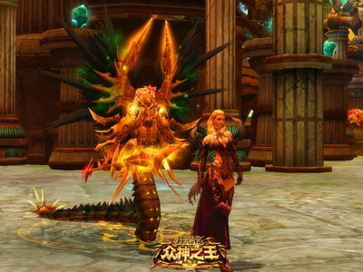 图片: 图2-《神鬼传奇》稀有羽蛇神召唤兽.jpg