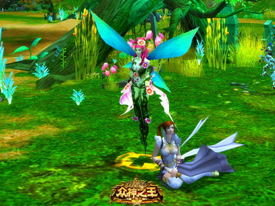 图片: 图2-《神鬼传奇》花仙子召唤兽-花丛精灵.jpg