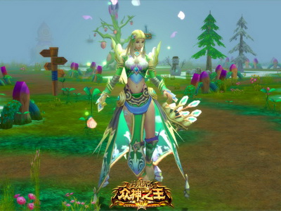 图片: 图4+《神鬼传奇》性感美宠“森林女神”.jpg