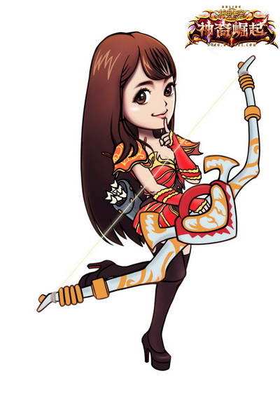 图片: 图片3+网友为她绘制的可爱Q版漫画.jpg